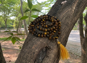 Tiger Eye Mala – Shield of Confidence & Inner Strength