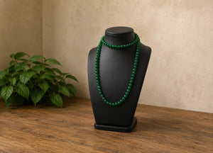 Green Aventurine Crystal Beads Spiritual Mala Necklace