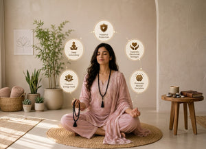 Black Tourmaline Mala (Protection & Grounding Power Beads)