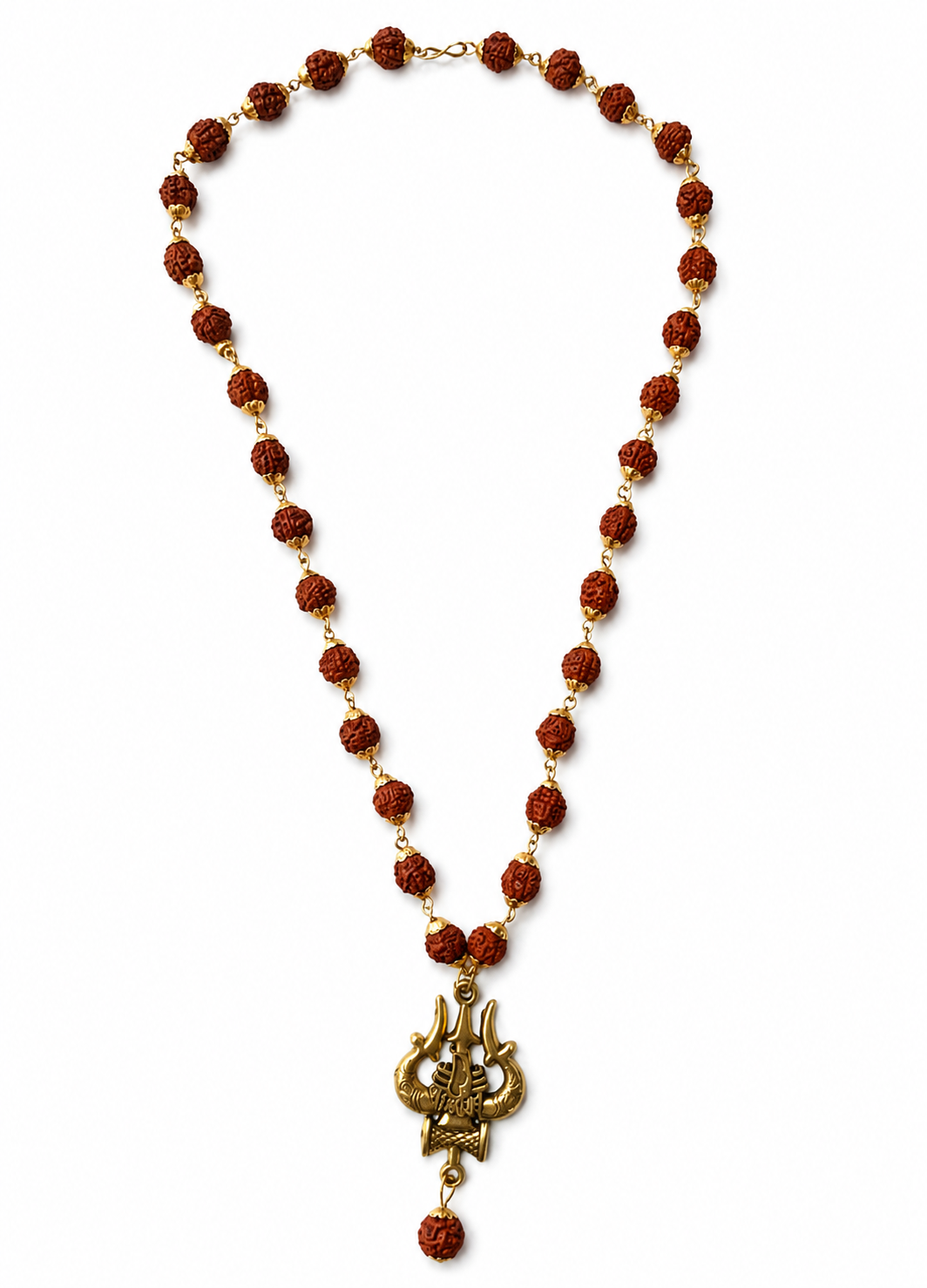 Trishul Mahakal Mala for Spiritual Wear and Devotional Elegance