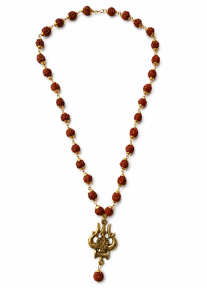 Trishul Mahakal Mala for Spiritual Wear and Devotional Elegance