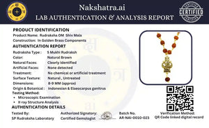 Trishul Mahakal Mala for Spiritual Wear and Devotional Elegance