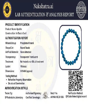Focus & Self-Expression Crystal Set – Apatite Bracelet & Mala