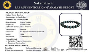 Cat's Eye Crystal Beads Bracelet Jewellery