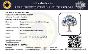 Evil Eye Tree with Magnet for Nazar Protection & Feng Shui Decor