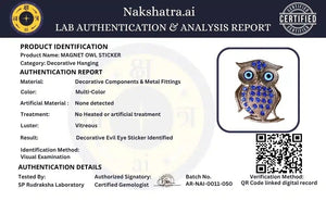 Magnetic Owl Decor for Wealth, Wisdom & Good Luck