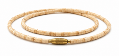 Double Round Tulsi Kanthi Mala 32 Inch