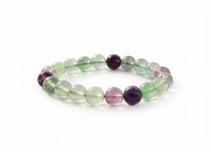Fluorite Crystal Beads Bracelet Spiritual Jewellary