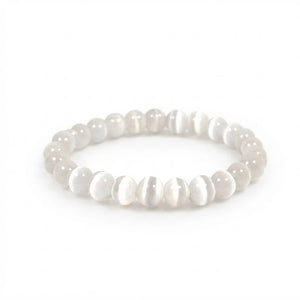 Selenite Bracelet- “Cleanse Your Energy, Calm Your Soul”