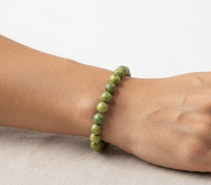 Chrysoprase Crystal Beads Bracelet Jewellery