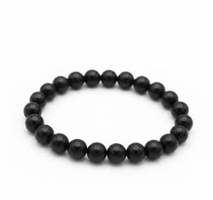 Natural Shungite Crystal Beads Bracelet