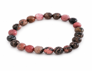 Natural Rhodonite Bracelet – Love, Emotional Balance & Positive Energy