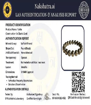 Pyrite Bracelet + FREE Tiger Eye Bracelet | Buy 1 Get 1 Free Crystal Combo