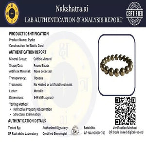 Prosperity & Abundance Crystal Duo – Pyrite Bracelet & Pyrite Mala