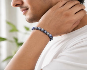 Sodalite Bracelet- “Awaken Intuition & Balance Your Mind”