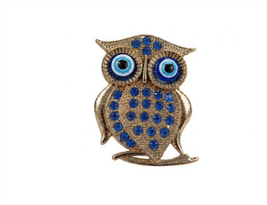 Magnetic Owl Decor for Wealth, Wisdom & Good Luck