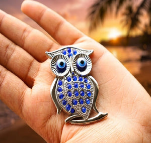 Nazar Suraksha Duo | Magnetic Owl & Big Horse Evil Eye Hanging