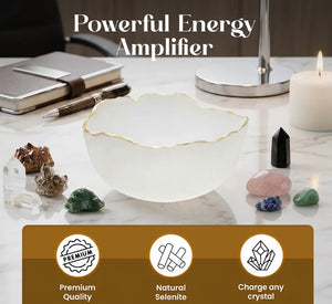 Crystal Charging Bowl for Healing Stones, Crystals and Spiritual Energy
