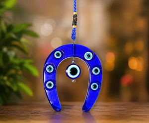 Big Horse Evil Eye Hanging for Home Decor and Nazar Protection