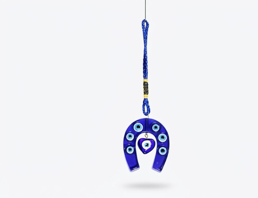 Small Horse Evil Eye Hanging for Home Decor and Nazar Protection