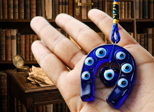 Small Horse Evil Eye Hanging for Home Decor and Nazar Protection