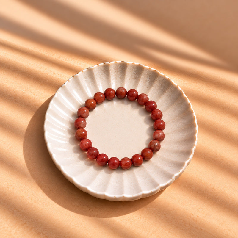 Red Jasper Bracelet– Strength, Stability & Grounding Energy